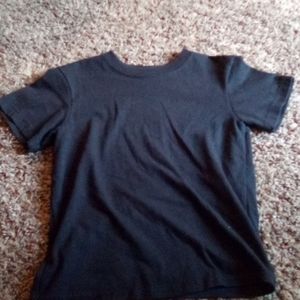 Children's black tee